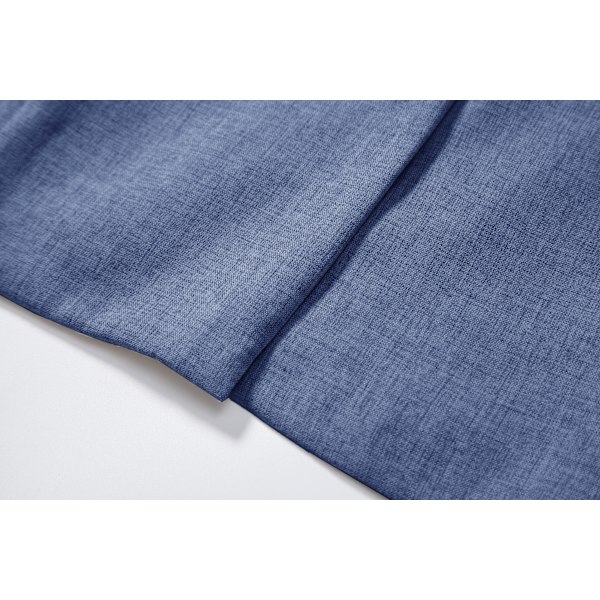 Slim Fit kavaj för män, lätt kostymjacka, 1 knapp dark blue M