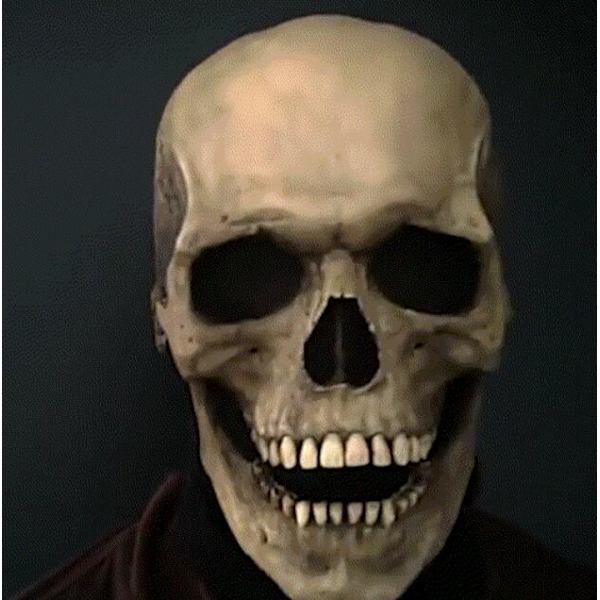 Halloween Aktivitetsmun Skelett Latexmasker Style1
