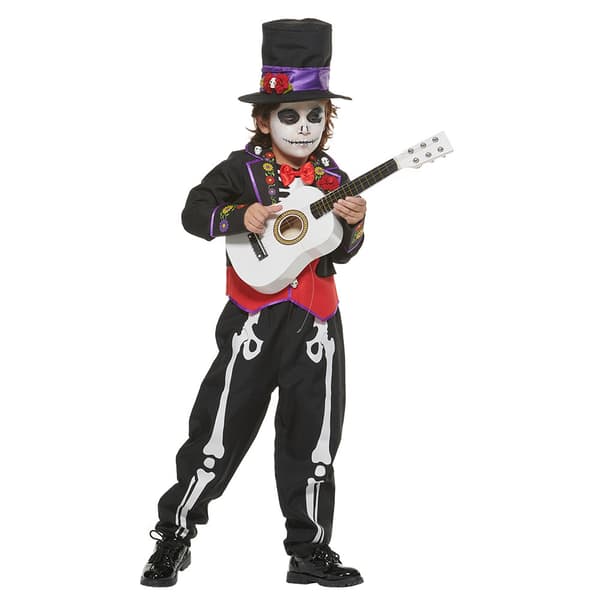 Småbarn Halloween Skeleton Cosplay Cosplay S
