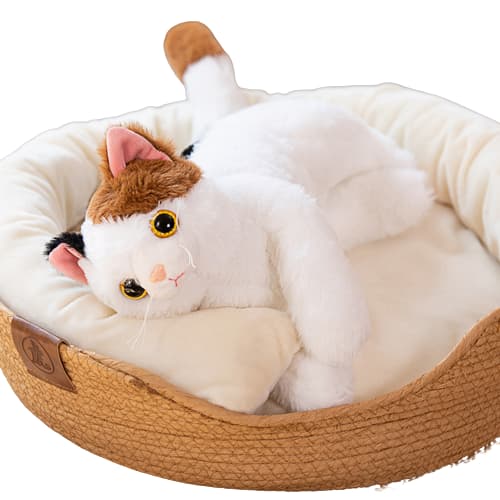 Plush Fyldt Dyr Kat, Killing 19inch Brown