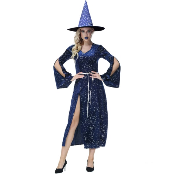 Kvinnor Wicked Witch Kostym Halloween L