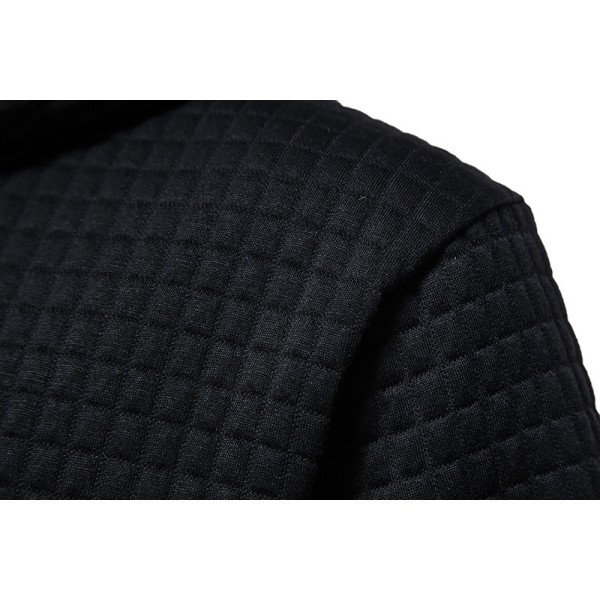 Långärmad tröja för män Casual hoodies black L