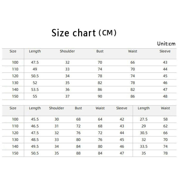 Matilda Lilla Skoleuniformssæt til Børn 120CM