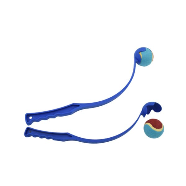 Launch A Ball Hundefotballkaster Blue