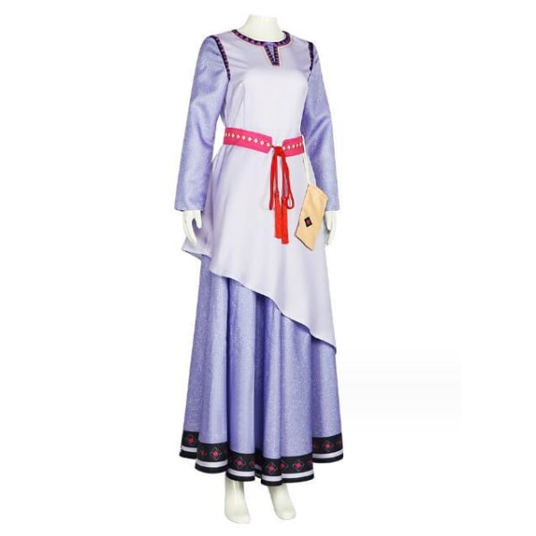 Toiveprinsessa Asha Aikuisten Cosplay-asu 2XL