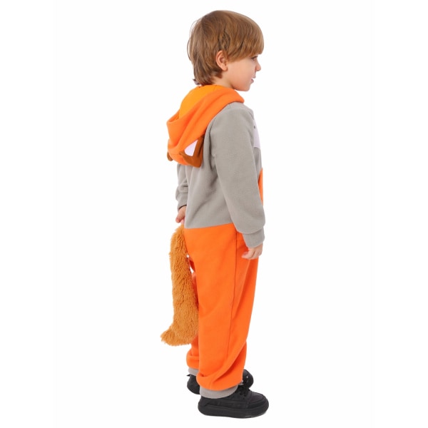 Lasten Onesie-asuja Eläinten Cosplay-asuja Pojille ja Tytöille Halloweenille Lämmin Plushi L