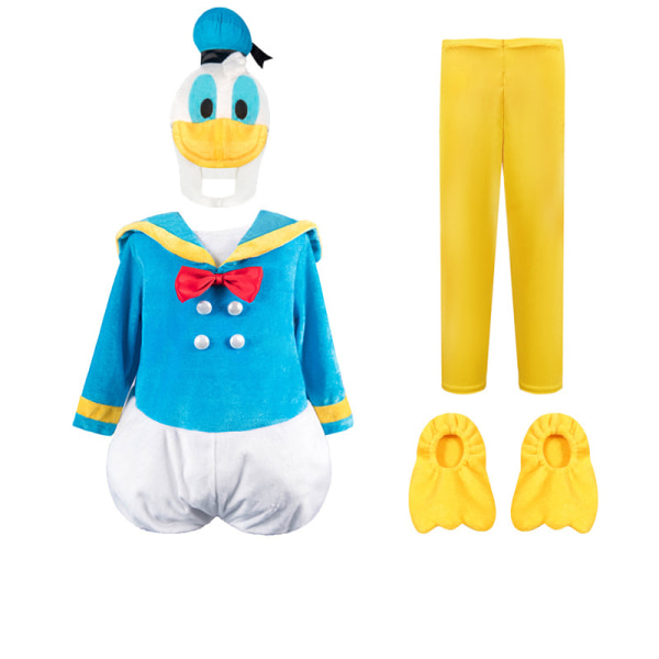 Baby Dyre-Kostyme Vinter Høst Hetterock Cosplay Jumpsuit L