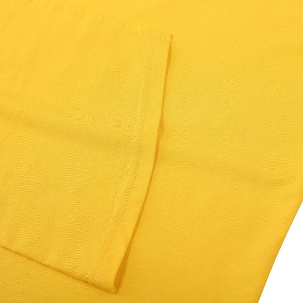Miesten treenihupparihihaton lihaspaita kehonrakennukseen Yellow XS