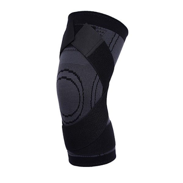 2PC utomhussport kompression knäskydd black m
