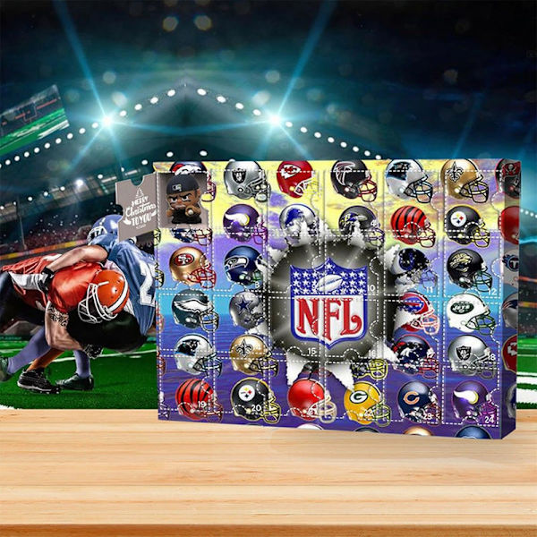24-dels Amerikansk Fotboll Adventskalender 2024