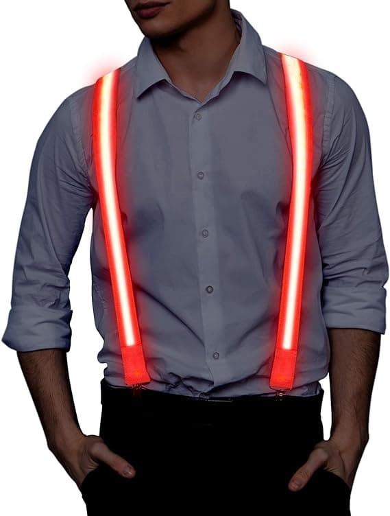 Valoavat Hinkkarit LED-juhlatarvikkeet Red