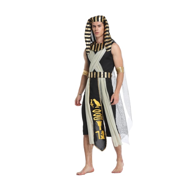 Cleopatra Kostume til Kvinder, Farao Kostume til Mænd Man XL