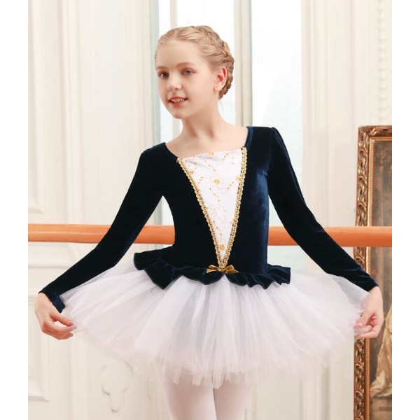 Balettdräkter för unga flickor, tyllkjol för ballerina 110cm