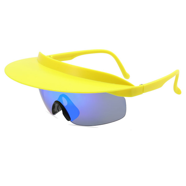 UV-skydd Cykelsolglasögon med hattkant Style 3