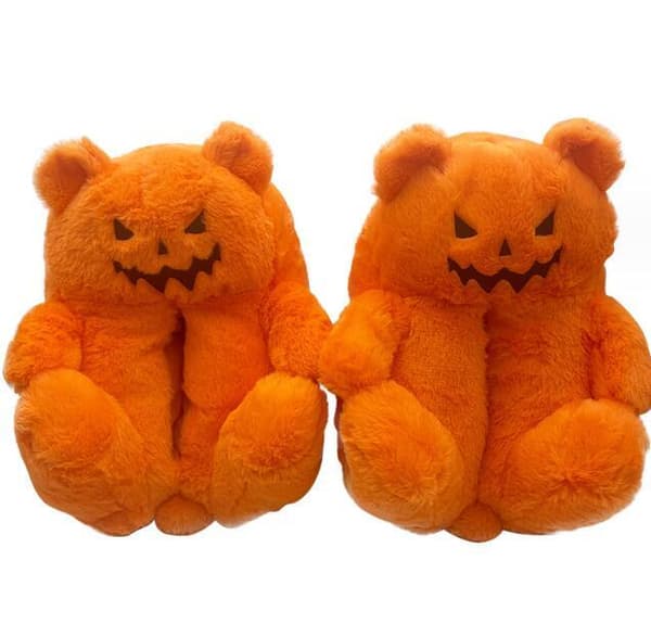 Halloween-karhu Koti-Plush-Tossut 26CM