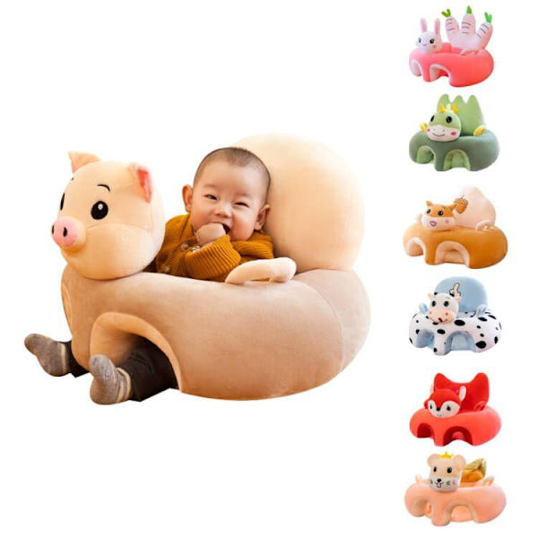 Baby Learning Seat Barnsoffa Pig