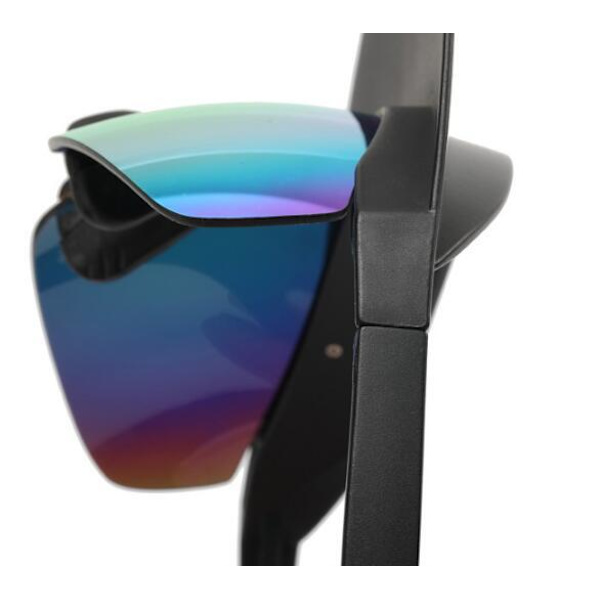 Stor ram Mode Cykling Sport Solglasögon Körning Fiske grey blue