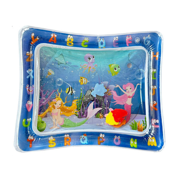 Uppblåsbar magetid matta premium baby vatten lekmatta Color 5