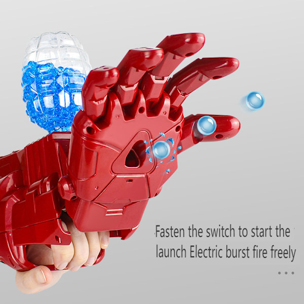 Elektrisk Iron Man Arm Launcher Blaster Leksaker Upgrade Edition