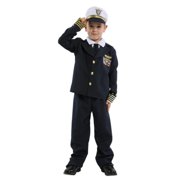 Pilotuniform Kostume til Småbørn L