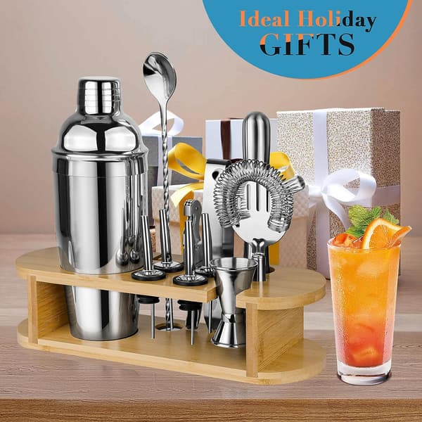 12oz Cocktail Shaker -baarisetti, 10 osaa