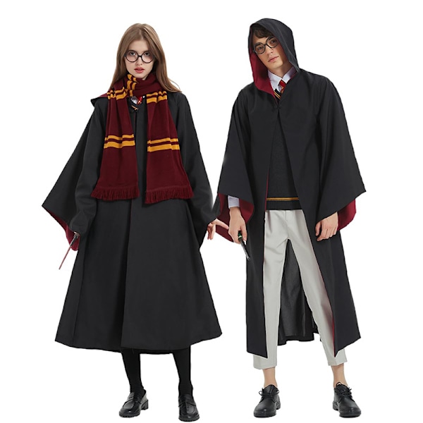 Harry Potter Kappe, Trylleverden Hogwarts Hustema Kappe Red M