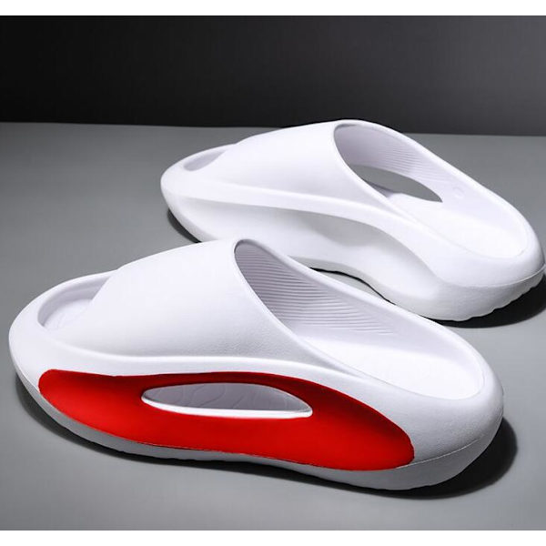Mænds Afslappet Yderbeklædning Tyk Bund Cool Tøfler White 40-41