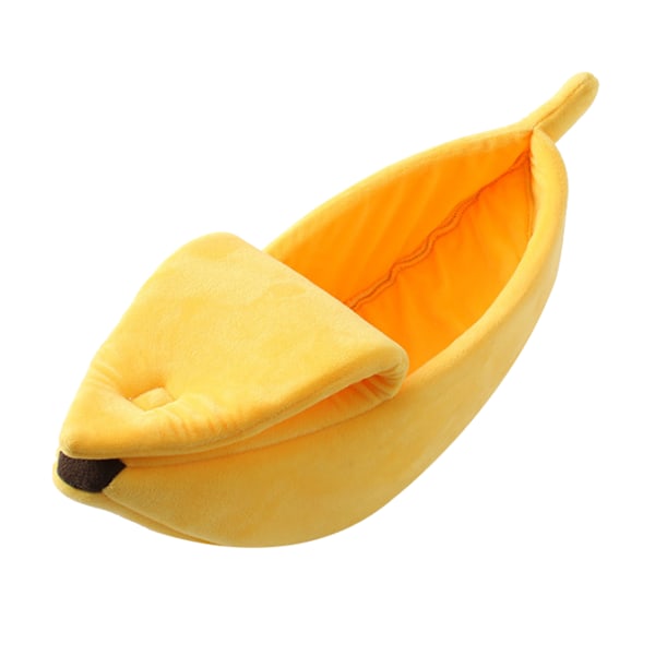 Söt Banana Pet Bed House yellow L