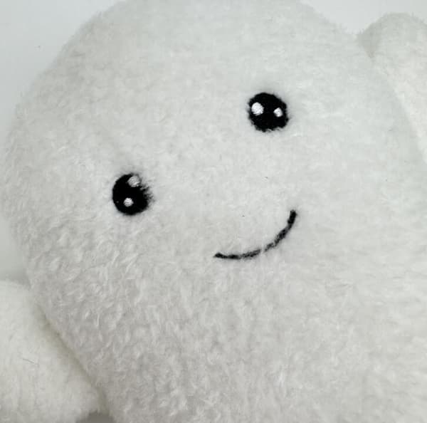 Søt Spøkelses-Plush Dukke Figur White