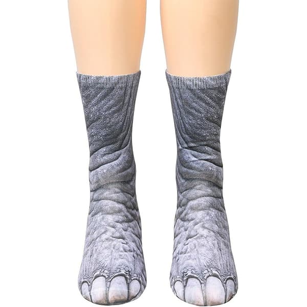 Djurfotssockor, Roliga 3D Djursockor Q1 Kid