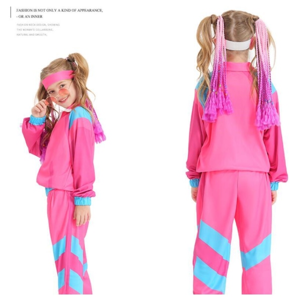 Hip Hop Kostumer Sports Dancewear Til Børn Pink XL