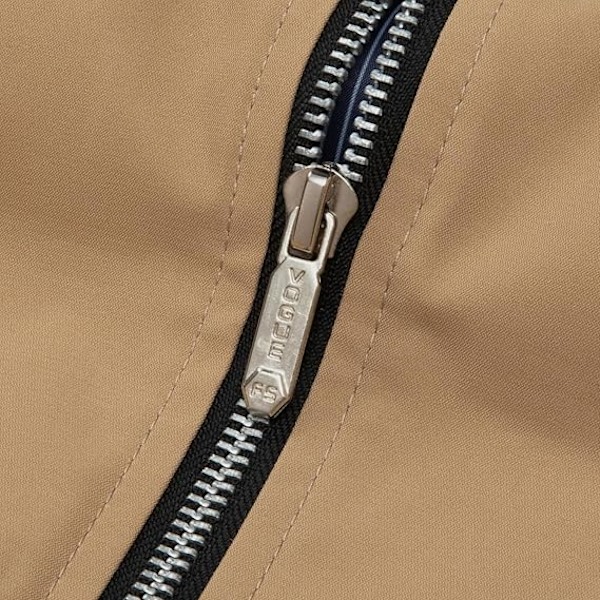 Mænds Bomberjakker Varsity Flight Jacket Khaki M