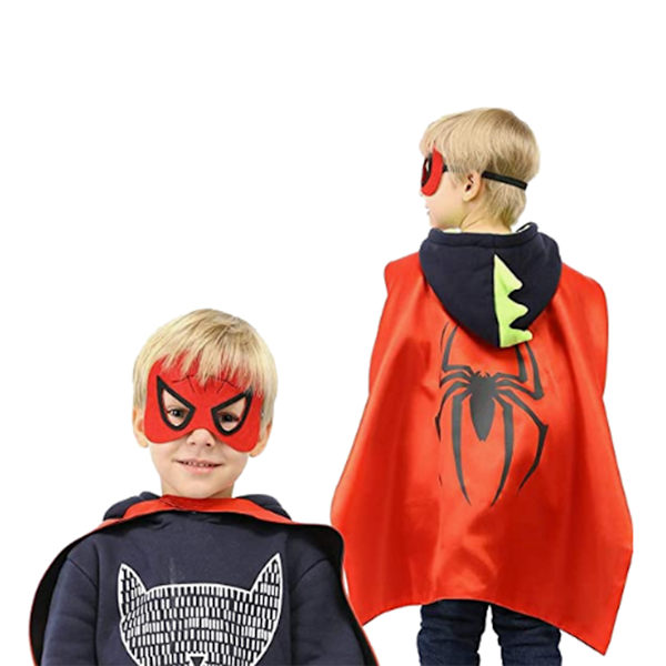 Superhjältekappor för barn Superhjältekostymer Halloween Sytle 3