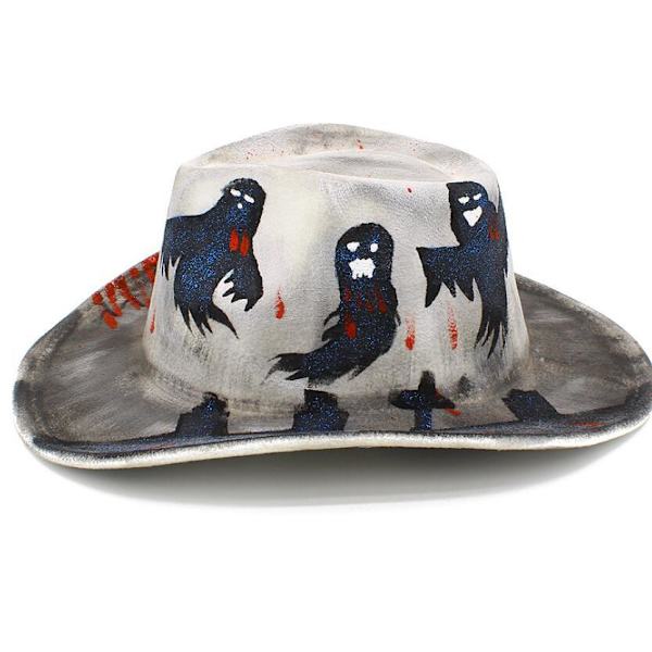 Halloween Cowboy Hat Unisex Feriehat Style5