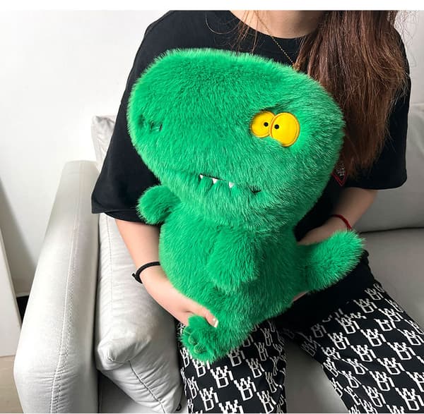 Plush Triceratops Dinosaur Søt Kosedyrleke