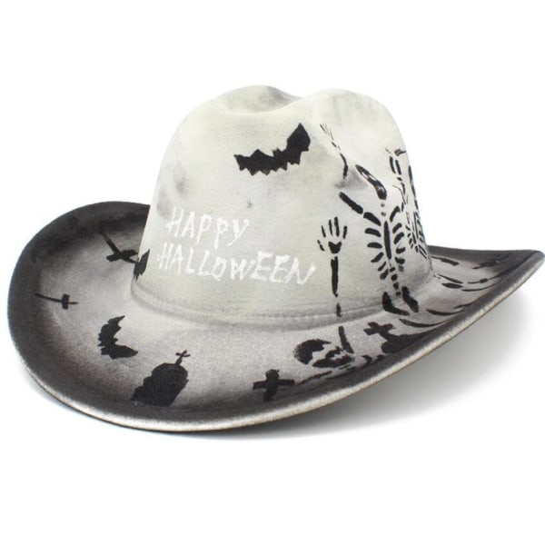 Halloween Cowboyhatt Unisex Feriehatt Style8