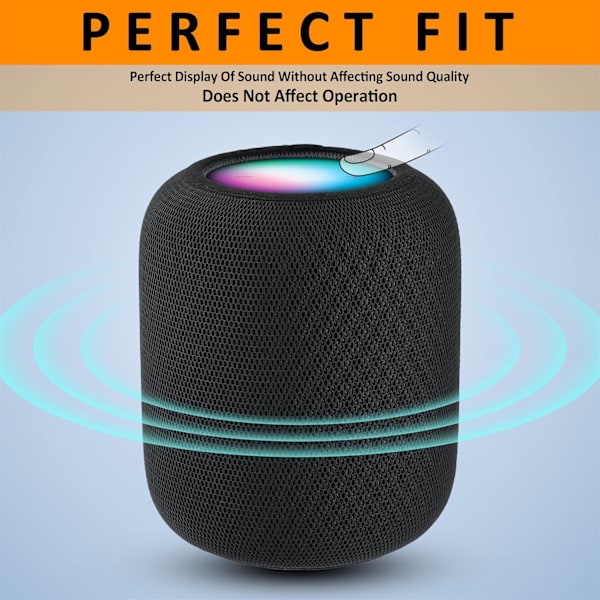 Højttaler støvdæksel egnet til Homepod 3. generation Black