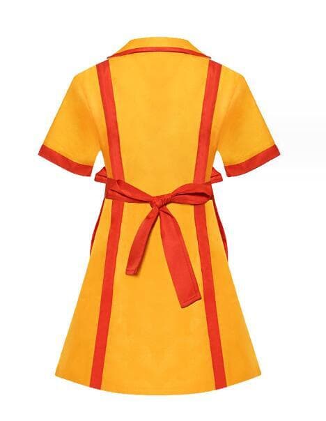 Breake Siter Gul Halloween Cosplay Kostym M