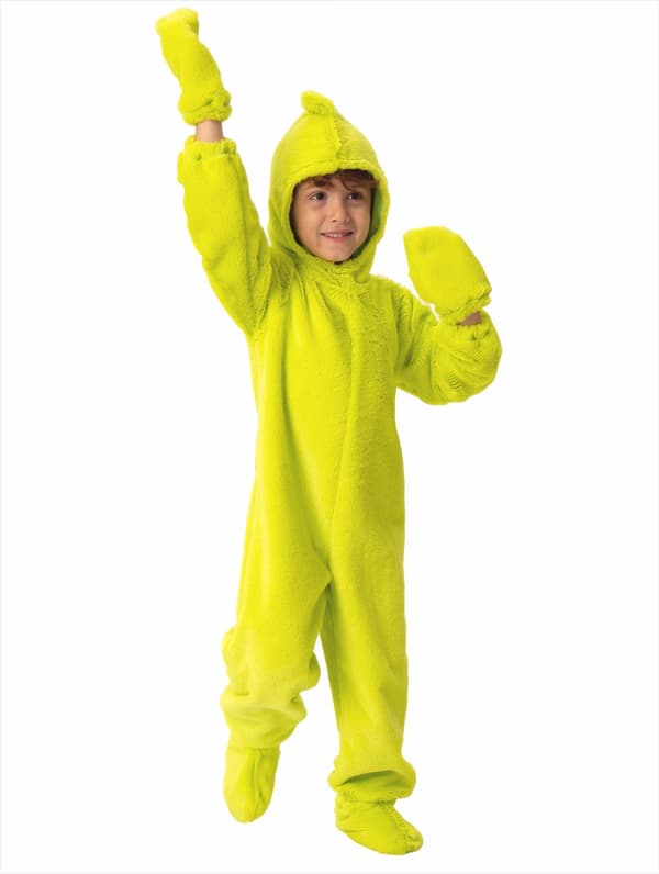 Julegrøn Stor Monsterkostume til Børn XL