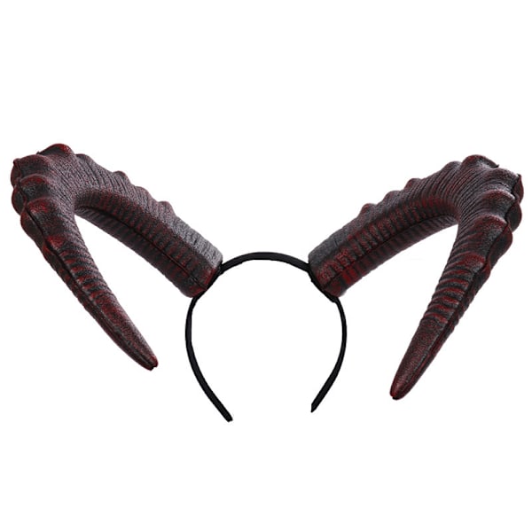 Devils Horn Headpiece Halloween hårbåge Red-Black