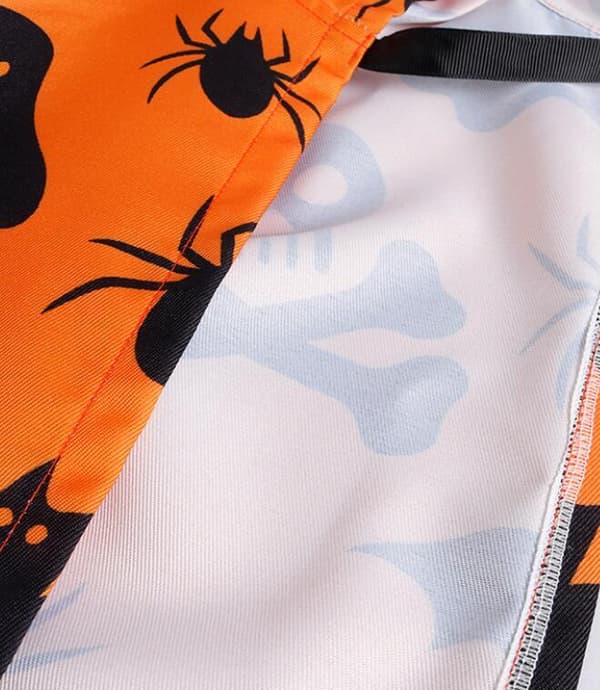 Unisex Halloween Trykt Kappe Hexe Kappe Orange