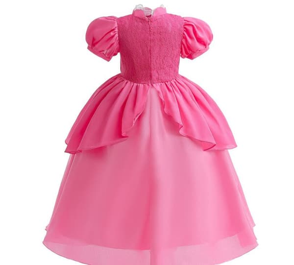 Pigekjoler i Pink til Jul - Prinsessekjoler Pink 100CM