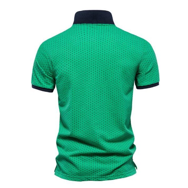Golftröjor för män Casual kortärmad topp green M