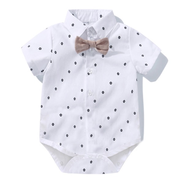 Baby Boy Kläder Gentleman Outfits Kostymer khaki 59cm