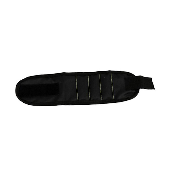 2 ST Magnetisk handledsrem för verktygsförvaring Black 5 rows of 10 magnets