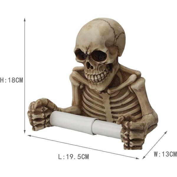 Skull Toalettrullehållare 1 PC