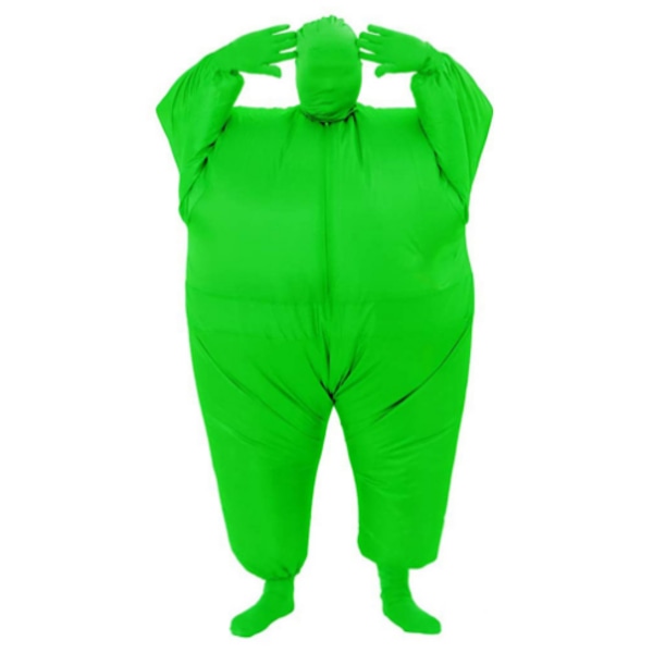 Halloween Uppblåsbar Helkroppsdräkt green