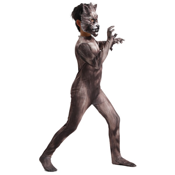 Child Wolf kostymer varulvsdräkt för pojkar Halloween 170