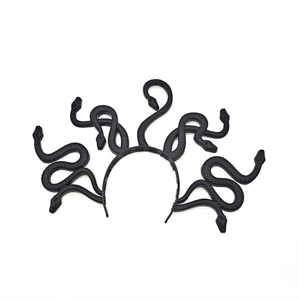 Medusa Ormhuvudband Guld Gudinna Huvudbonader Green