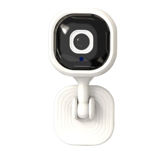 Night Vision 360 graders tvåvägs intercom övervakningskamera WHITE